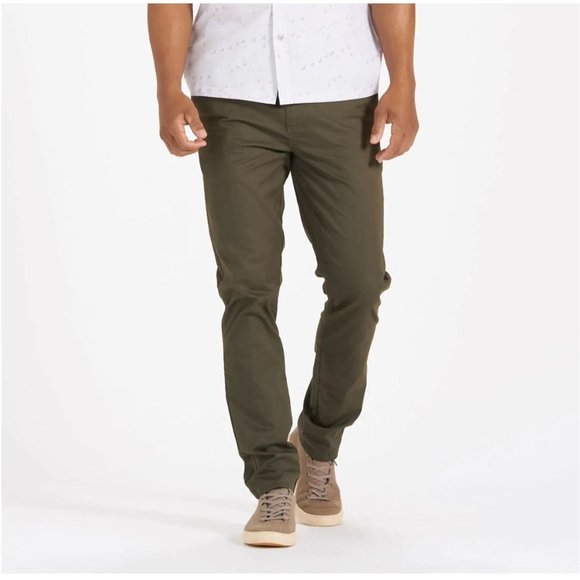 Vuori Collins Chino Pant Green - Picture 1 of 9